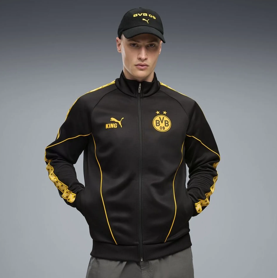 puma giacca borussia dortmund king anthem uomo