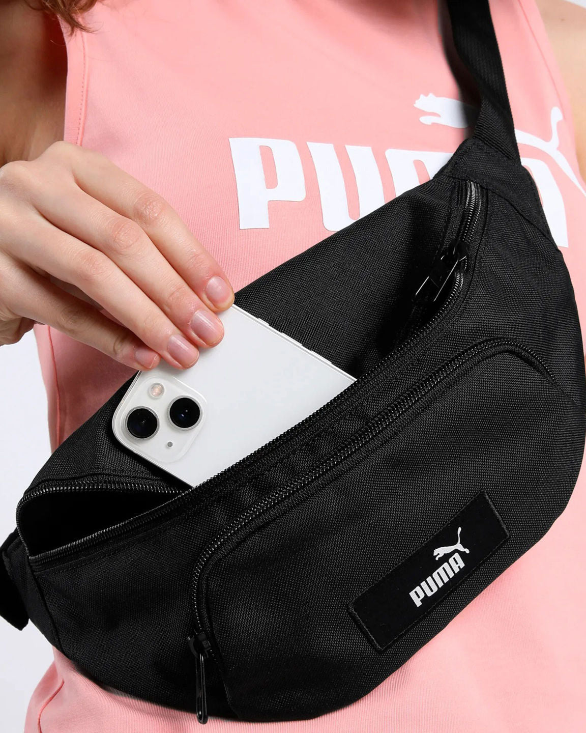 puma marsupio nero