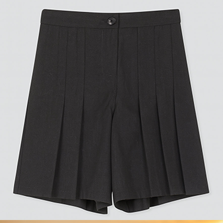 divisa scolastica bermuda finta gonna per bambina