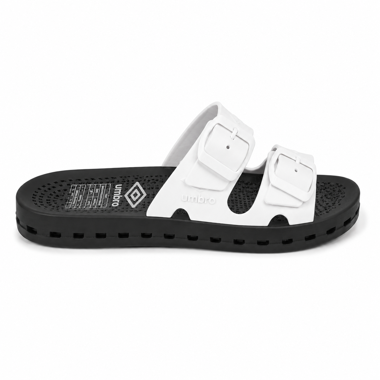 uomo sandali bianco-nero