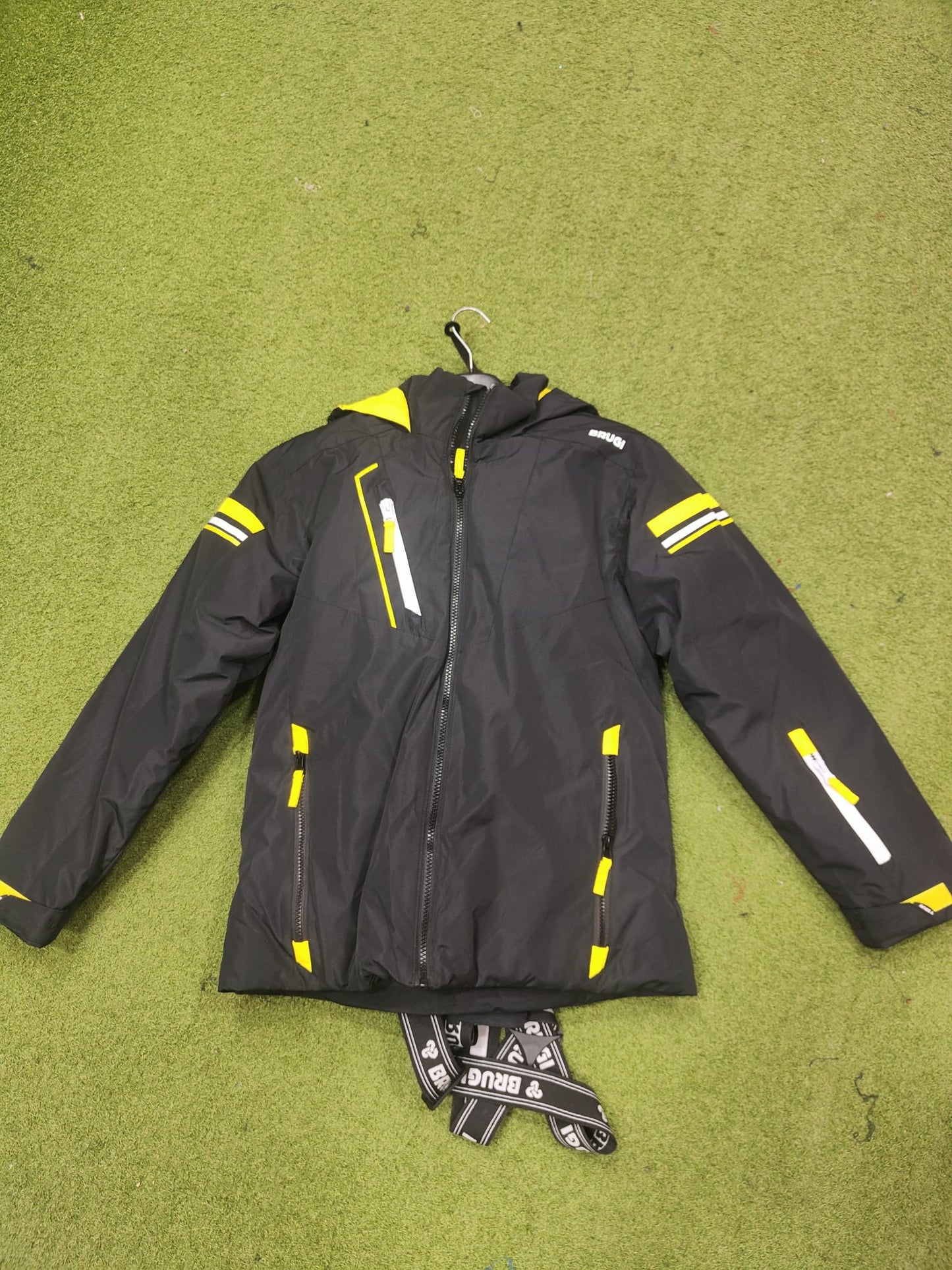 brugi completo neve bimbo nero/giallo