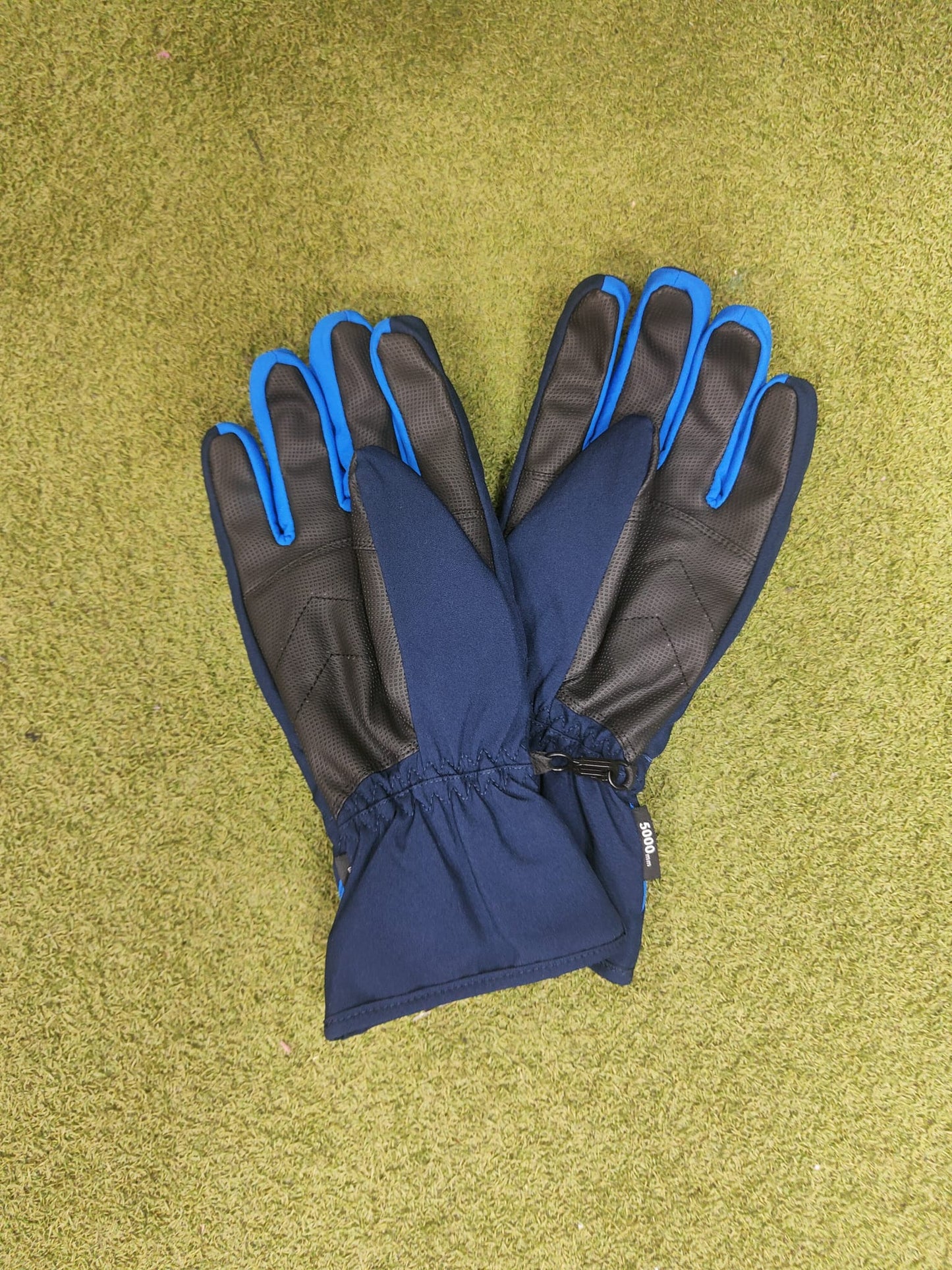 guanti neve ast uomo blu