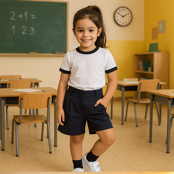 divisa scolastica maglietta elasticizzata