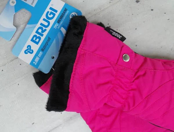 brugi guanti rosa uomo