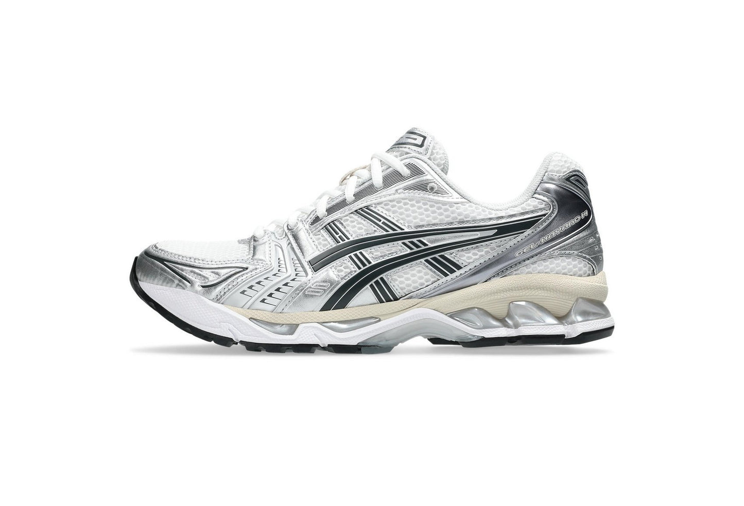 asics gel-kayano 14 white/graphite grey