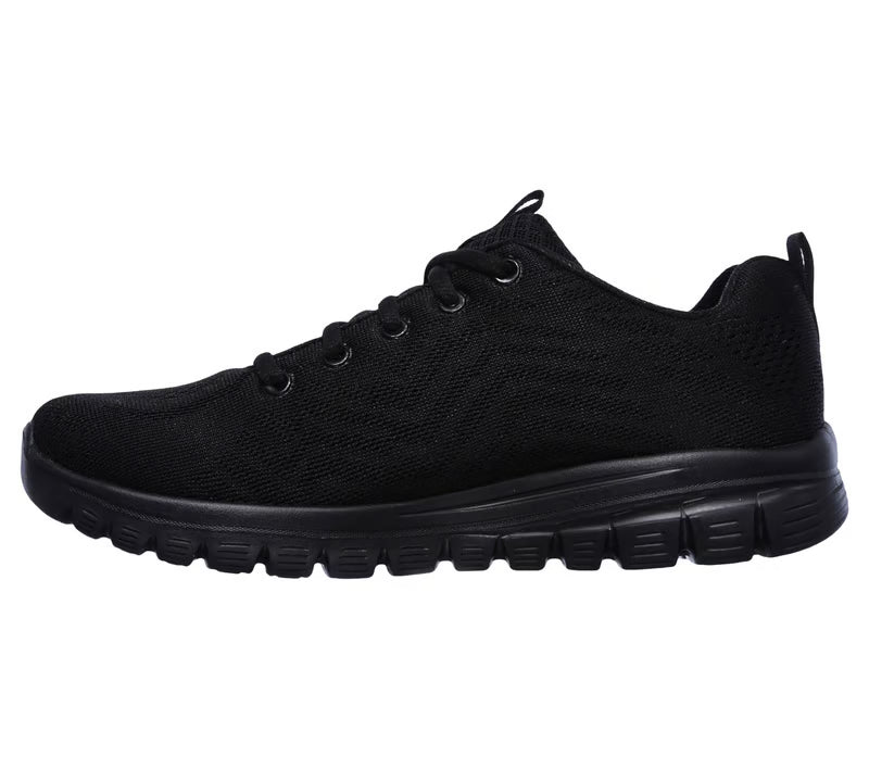 skechers gel connected nero
