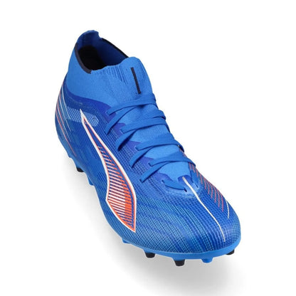 PUMA ULTRA 6 MATCH MG Blue-White-Glowing Red