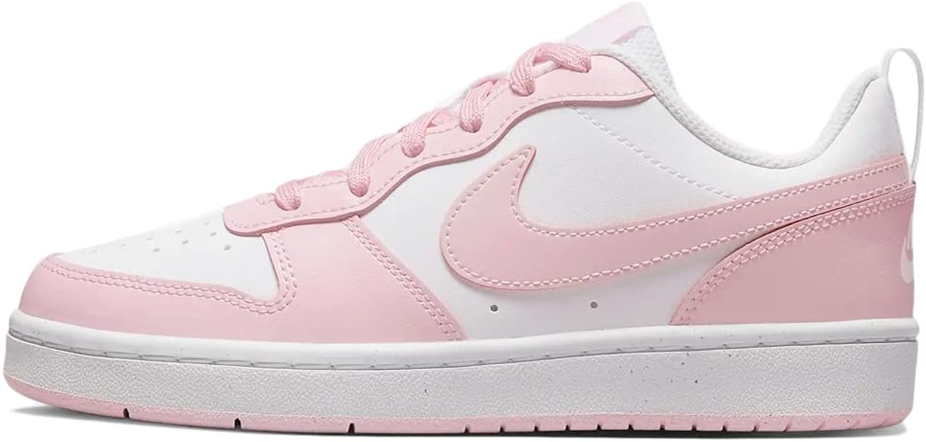nike court borough low 2 se  se sneaker pink kids