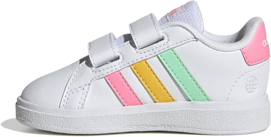 Adidas GRAND COURT 2.0 SHOES white multi kids