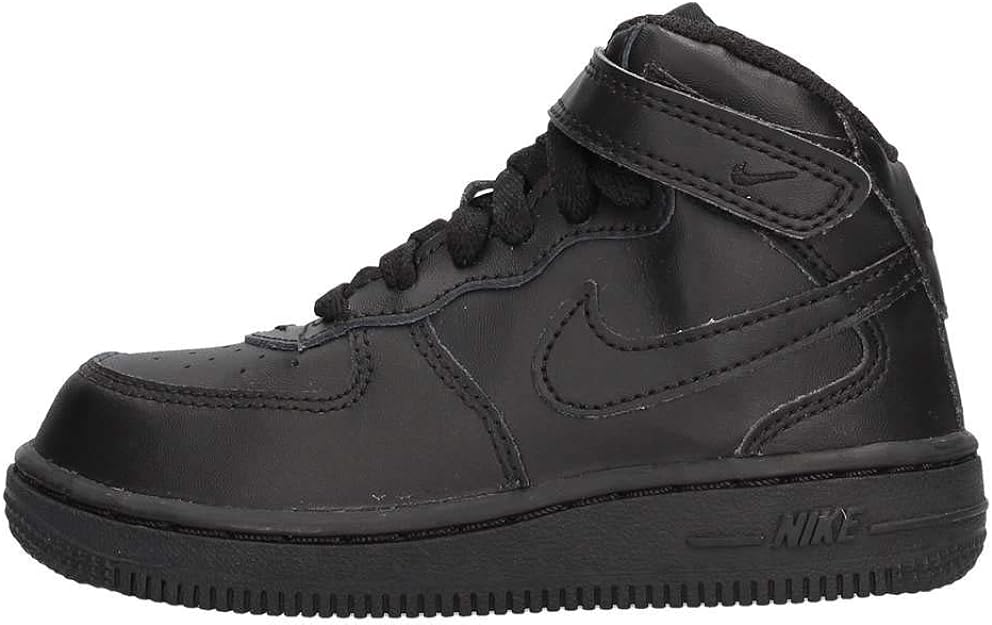 nike air force 1 mid td scarpe black kids
