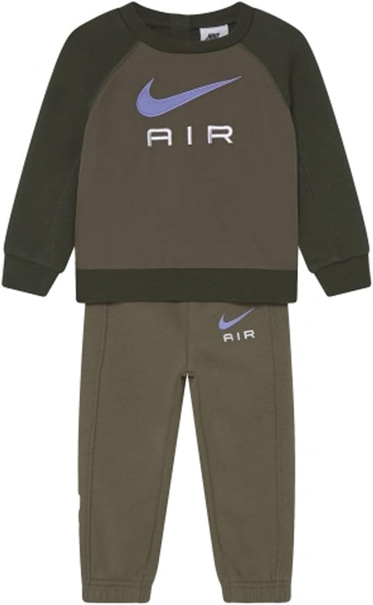 NIKE N NSW AIR CREW SET  OLIVE kids