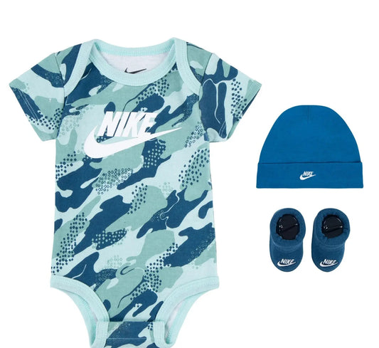 Nike SET BODYSUIT CLUB SEASONAL CAMO NEONATO kids