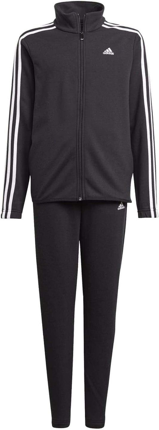 Adidas completo full zip black kids