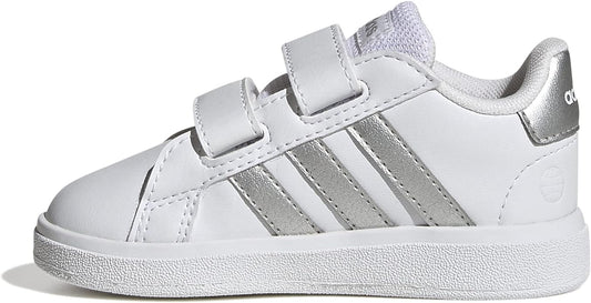 Adidas SCARPE GRAND COURT LIFESTYLE HOOK AND LOOP white silver