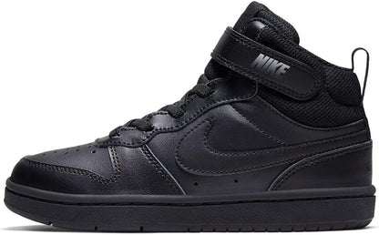 Nike Court Borough Mid Psv Scarpe total black kids