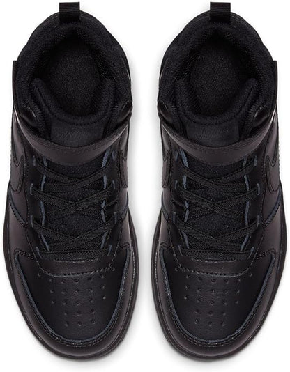 Nike Court Borough Mid Psv Scarpe total black kids