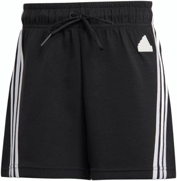 adidas pantaloncini sportivi future icons 3-stripes shorts black donna