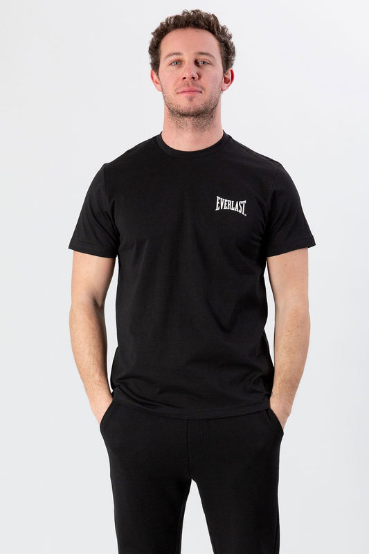 Everlast T-shirt Small Logo A Maniche Corte In Jersey