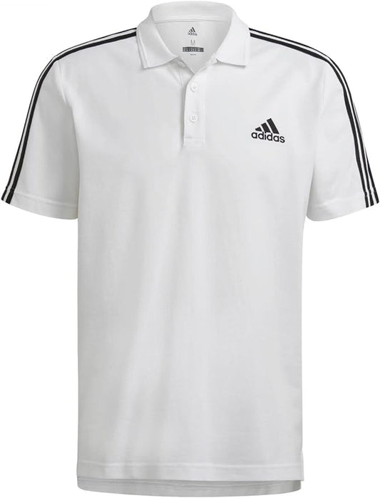 Adidas Polo Aeroready Essentials Pique Regular Fit bianca uomo
