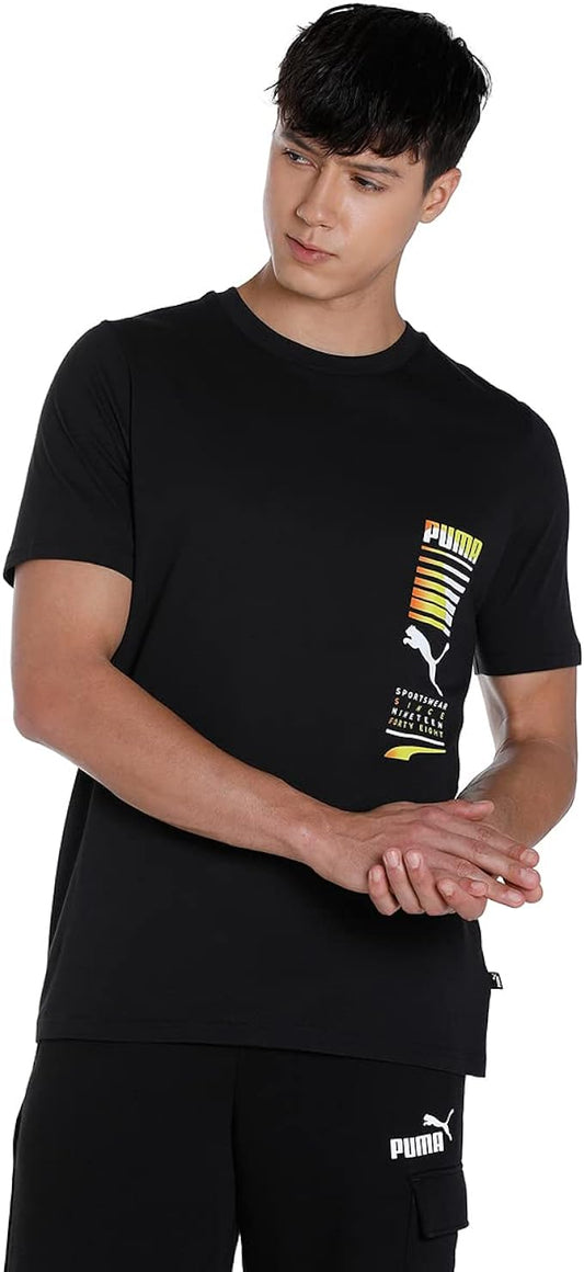 Puma T-shirt Grafica Multicolore Da