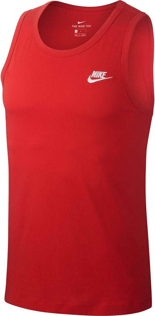 Nike Nsw Club tank rossa