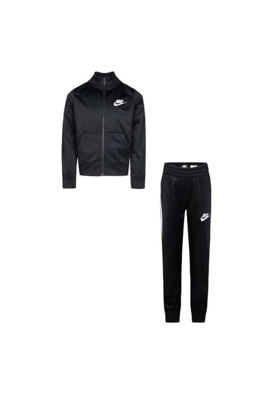 Nike Tuta full zip tricot black kids