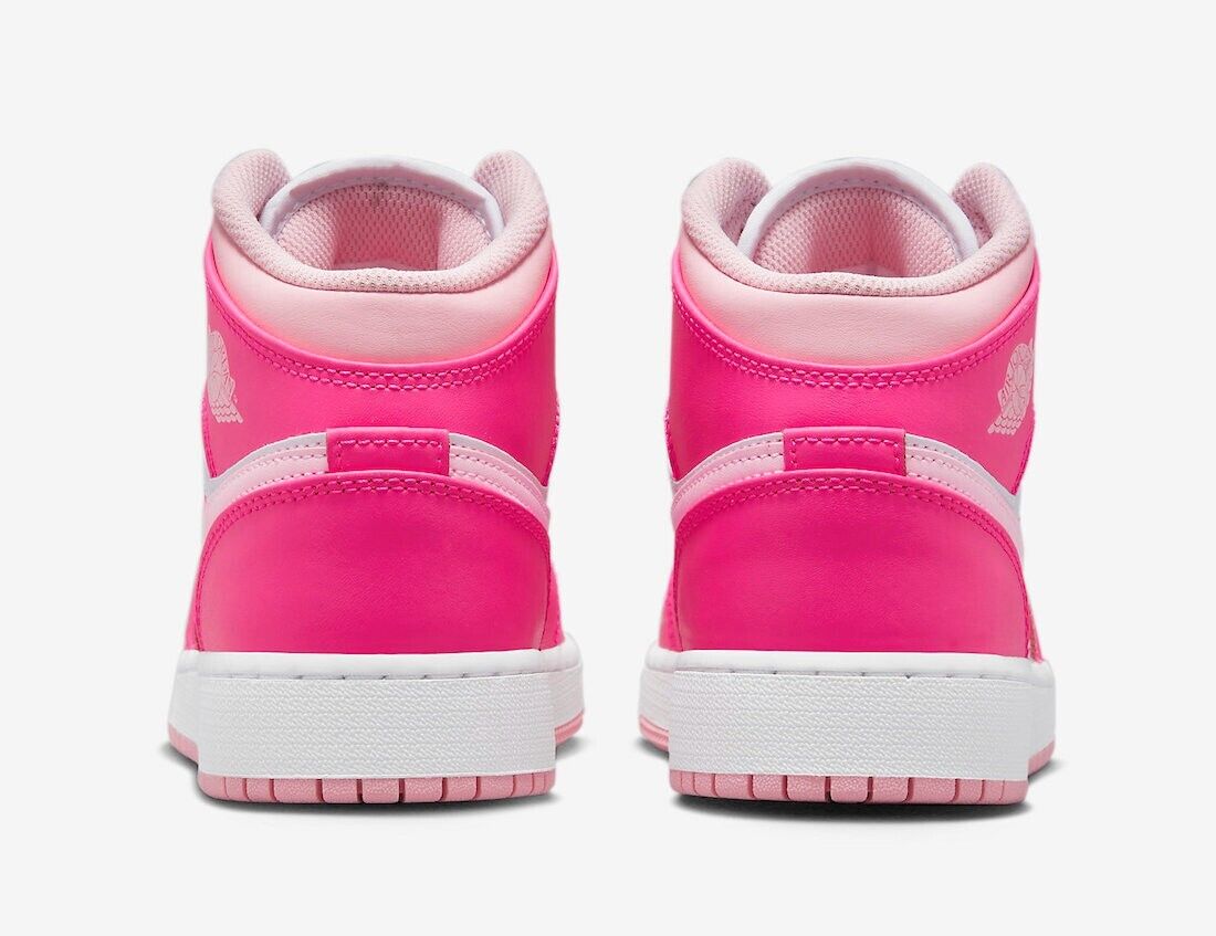 jordan 1 mid fierce pink gs