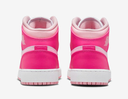 Jordan 1 Mid Fierce Pink GS