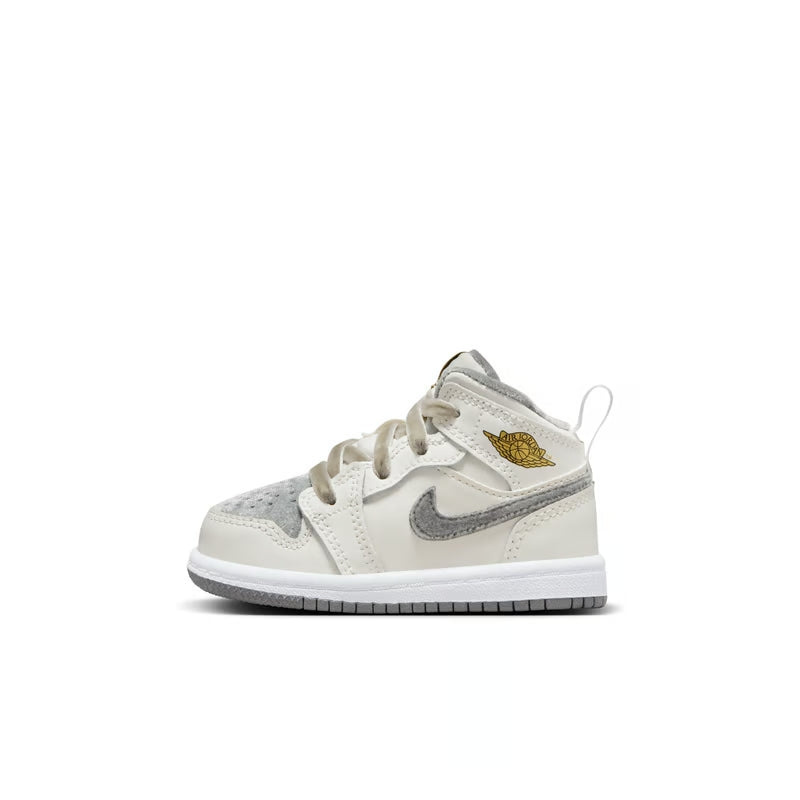 jordan 1 mid se "velvet toe" td kids