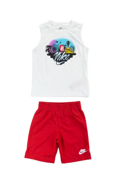 Nike SET COMPLETO CORAL REEF MESH kids