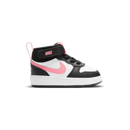 Nike Court Borough Mid  Tdv black pink kids
