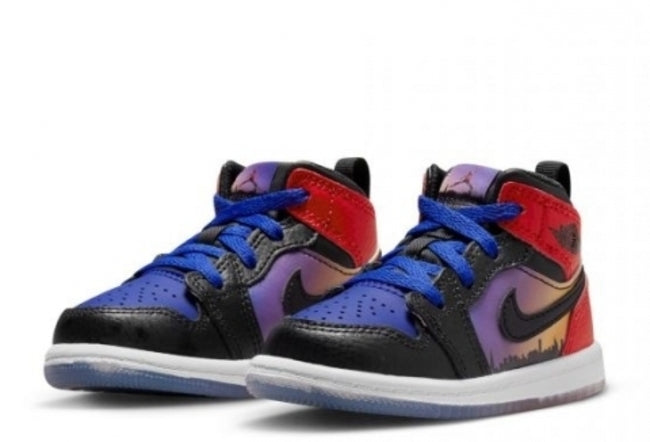 jordan 1 mid ss skyline (td) kids