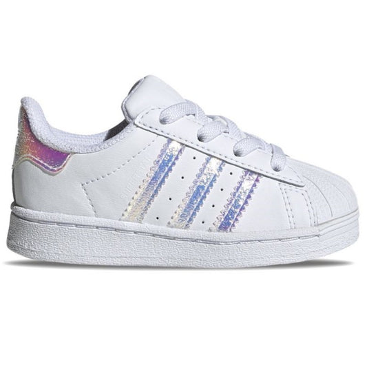 Adidas Superstar El I Scarpe bianche multi kids