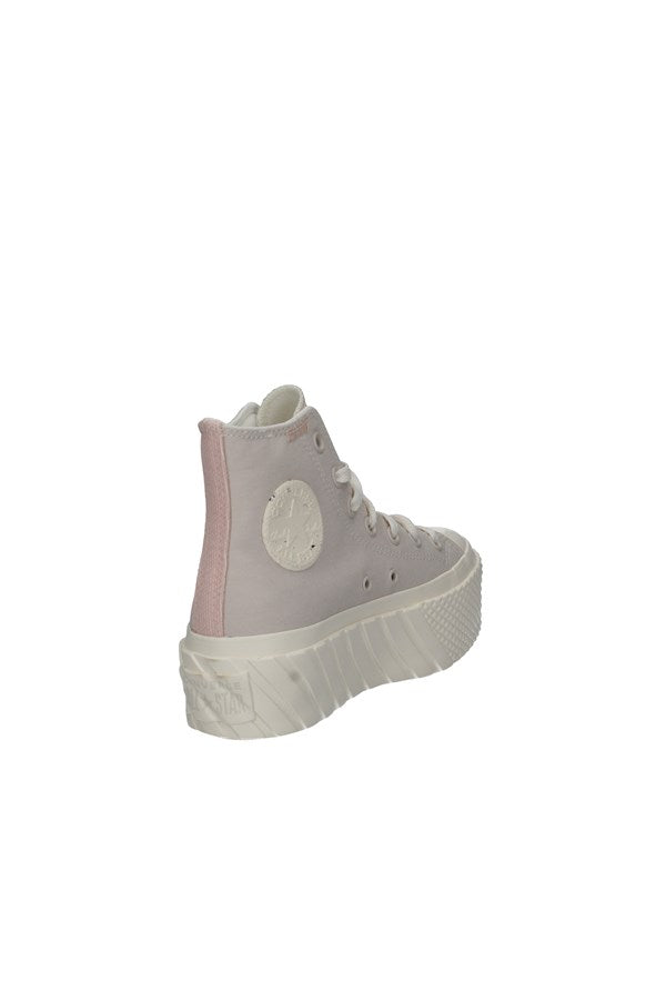 converse scarpe sportive pro leather lift ox bianca