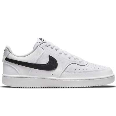 Nike Court Vision Low Next Nature Scarpe bianca baffo nero