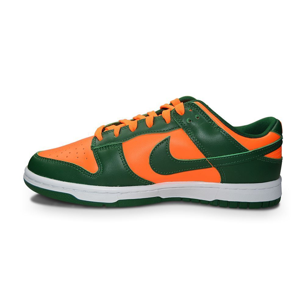 nike dunk low retro miami hurricanes