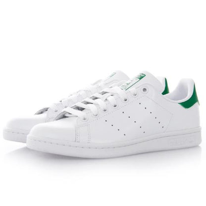 Adidas Stan Smith scarpe bianche e verdi Unisex