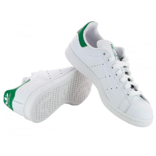 adidas stan smith scarpe bianche e verdi unisex