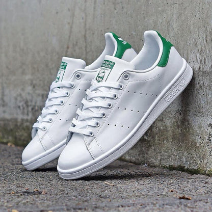 Adidas Stan Smith scarpe bianche e verdi Unisex