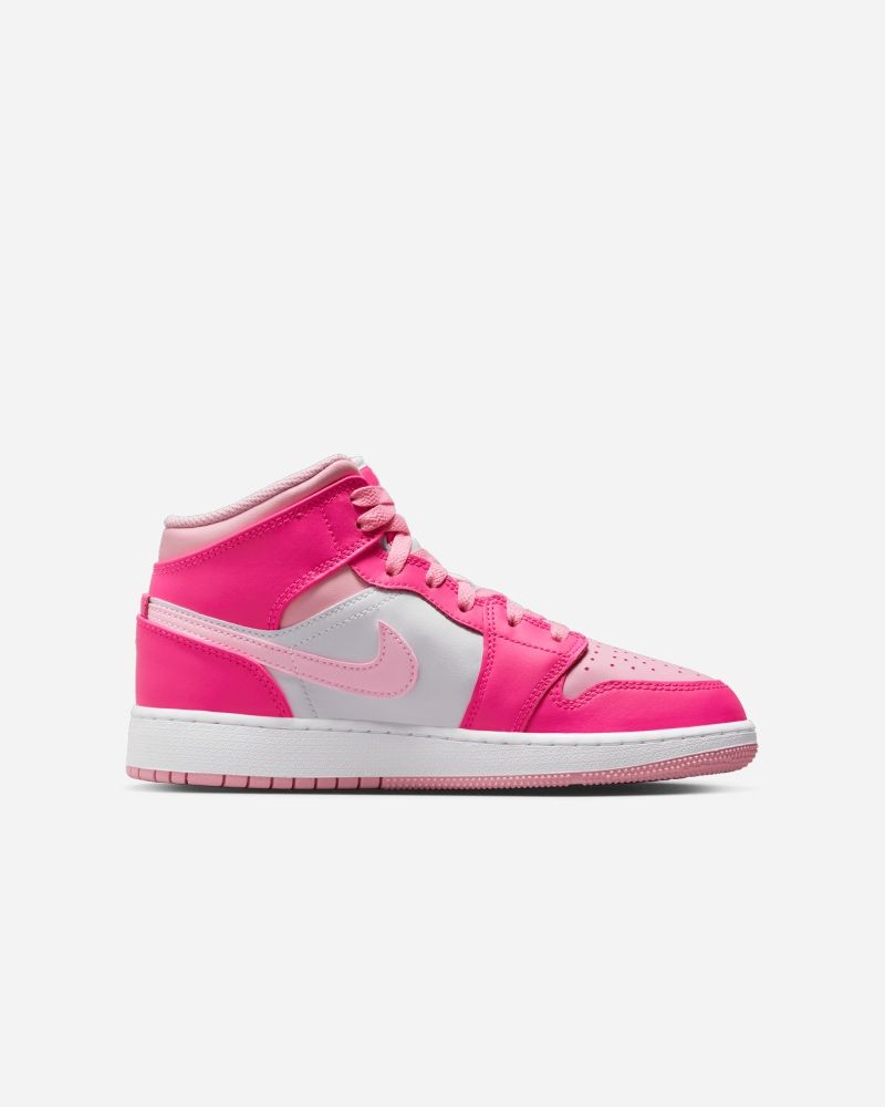 jordan 1 mid fierce pink gs