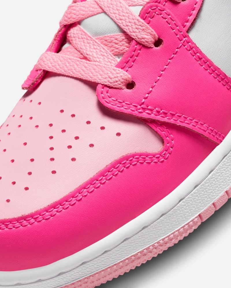jordan 1 mid fierce pink gs