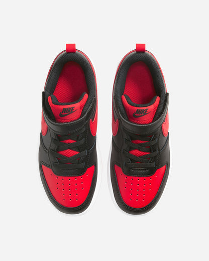 Nike Court Borough Low 2 red black kids