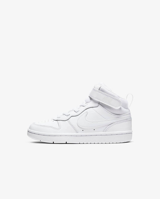 Nike Court Borough Mid  2 white kids