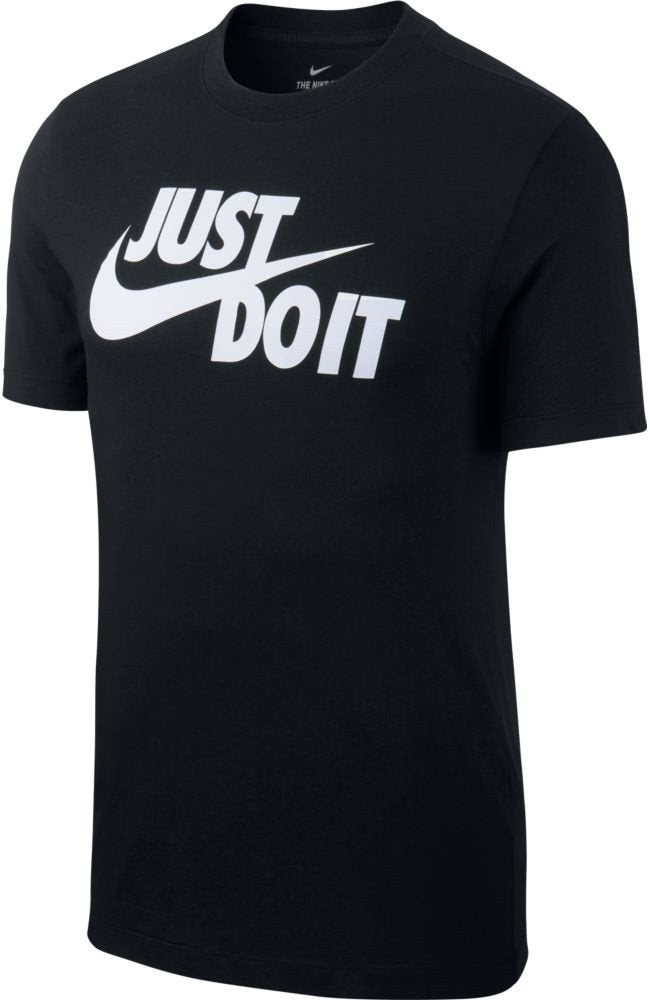 nike tee just do it nero-bianco