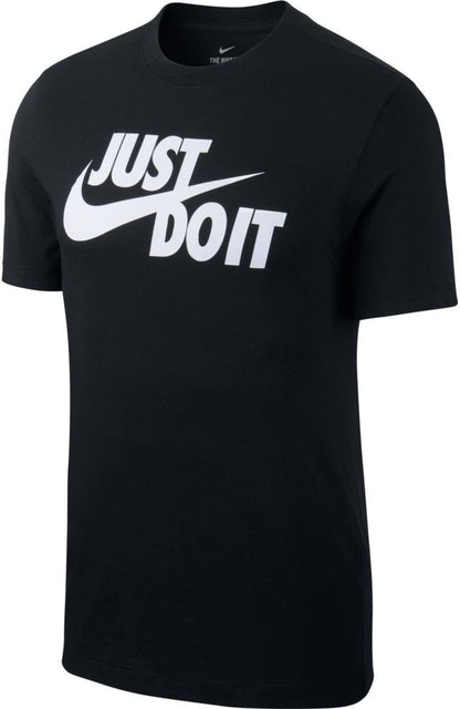 NIKE TEE JUST DO IT NERO-BIANCO