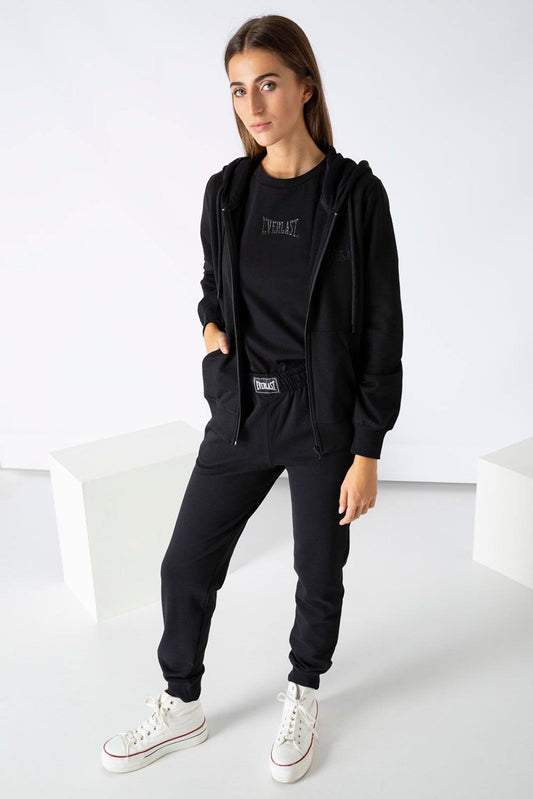 EVERLAST TRACKSUIT JACKET WITH SWEATSHIRT blu donna