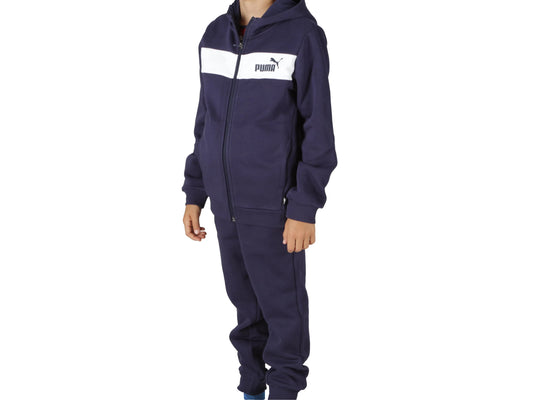 Puma FZ Panel Hooded Tracksuit ragazzo