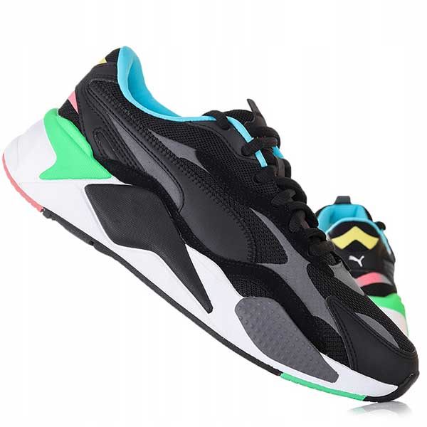 puma rs-x puzzle black-casrlerock-green