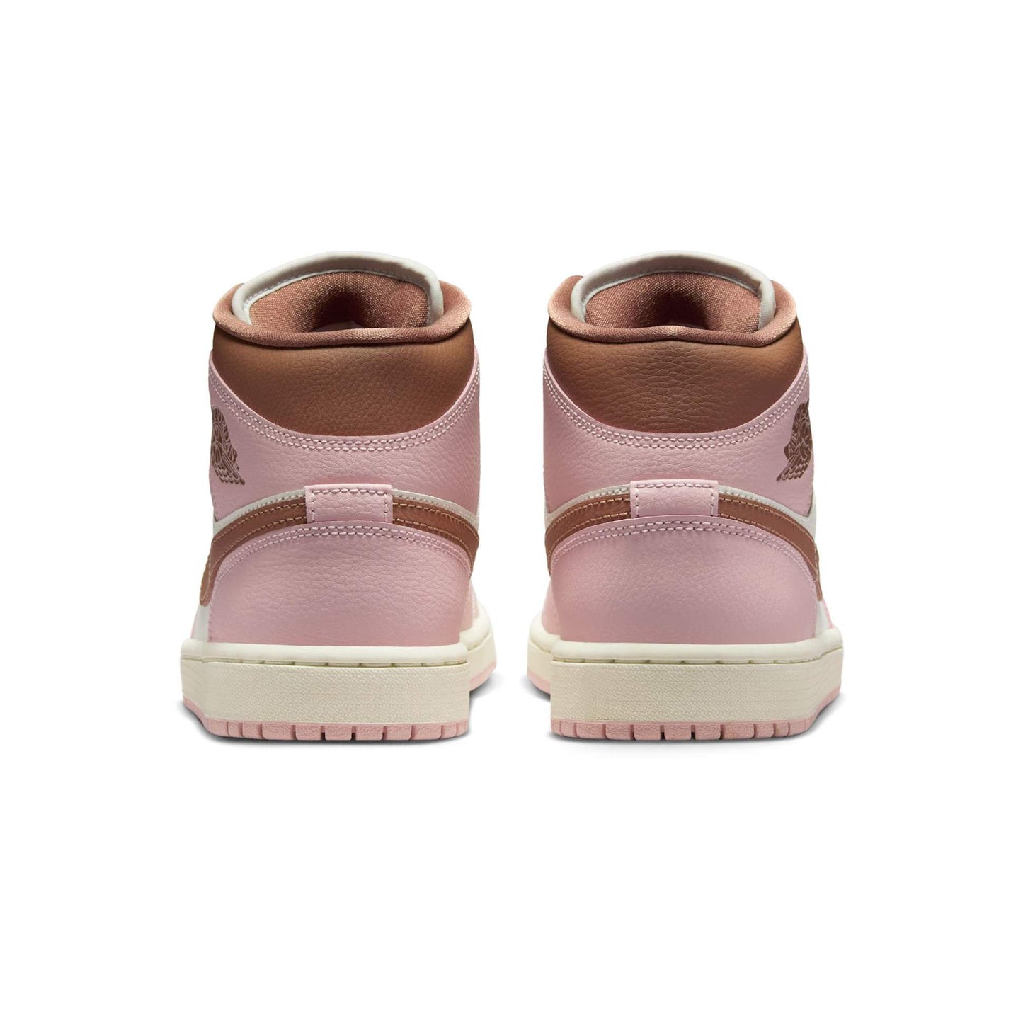 jordan 1 mid pink oxford brown