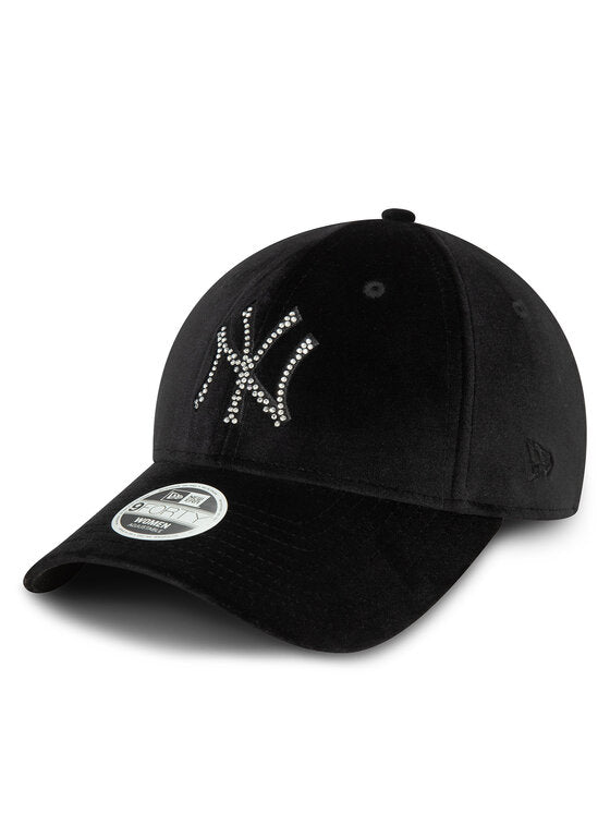 cappello new era velluto nero diamond